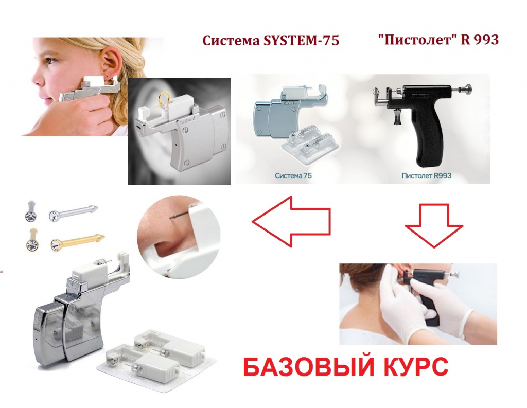 Курсы Пирсинг Иглой Катетером. Прокол ушей. ОНЛАЙН-Обучение. Сертификат.